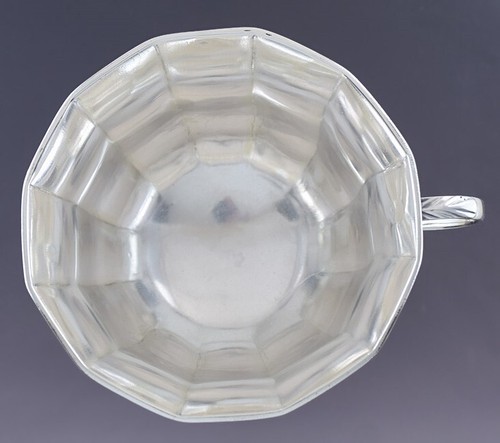 Antique c1841-1845 American Coin Silver Tea Cup Mug by Bard and Lamont - Picture 4 of 5