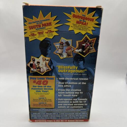 Orgazmo VHS - Rare Screening Copy by Trey Parker - Picture 2 of 5