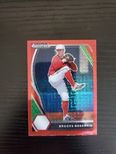 Brooks Gosswein - 2021 Panini Prizm Draft Picks PDP124 - RED MOJO PRIZM