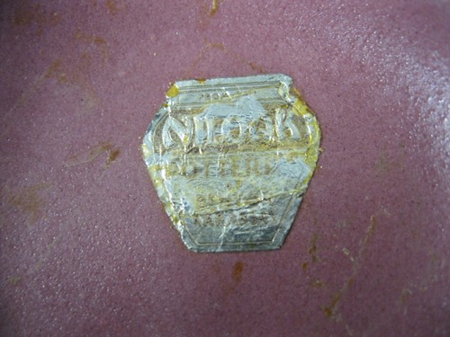 Niloak vase with original paper tag - Bild 6 von 7