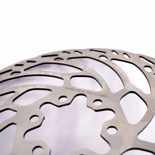 Rotor de freno trasero KKE 220 mm para bicicleta eléctrica SurRon Light Bee X kit de disco trasero modificado - Imagen 7 de 16