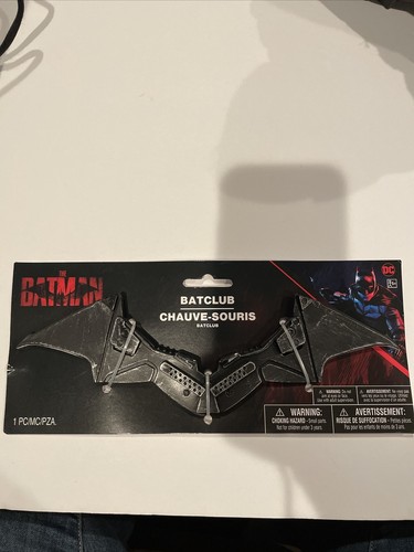 DC The Batman Bat-A-Ring Batclub Costume Accessory 10" NWT