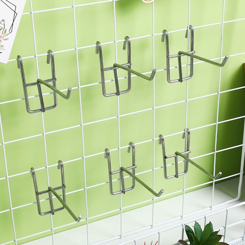 30 Pcs Wall Mount Hooks Compact remises Grid Crochet À Mailles Voyage Crochets En
