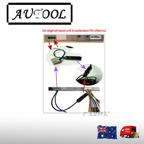 High frequency magnet type AM FM CAR Stereo RADIO ANTENNA Aerial for Toyota Ford - Imagen 4 de 4