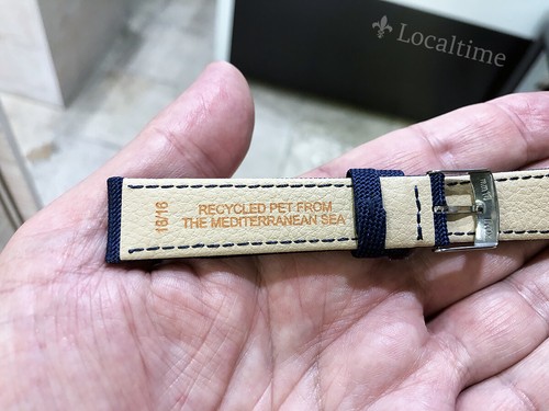 Correas de reloj híbridas LBS veganas THALASSA rescatadas de plástico reciclado océano y Lorica - Imagen 2 de 13