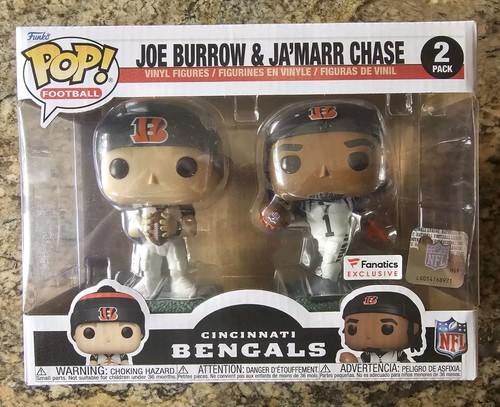 Funko POP! Cincinnati Bengals Joe Burrow & Jamarr Chase Fanatics Exclusive  - Bild 1 von 2