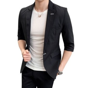Spirio Mens One Button Business Pockets Casual Blazer Suit Jackets Spirio Mens One Button Business Pockets Casual Blazer Suit Jackets