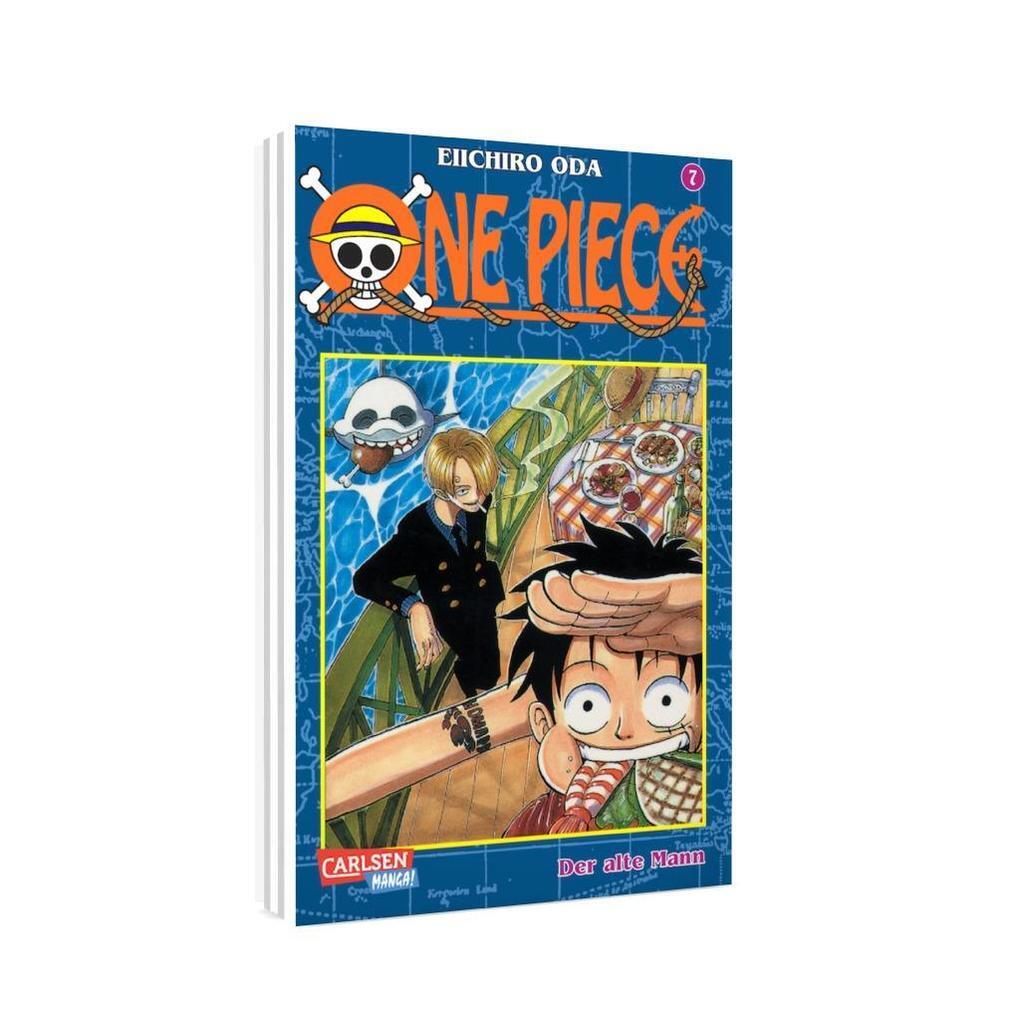 Thumbnail - One Piece 07. Der Alte Mann | Eiichiro Oda | 2001 | Deutsch | One
