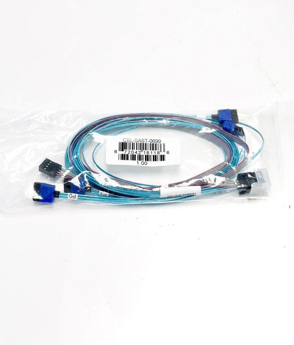 Supermicro CBL-SAST-0699 Internal MiniSAS HD SFF-8643 to 4