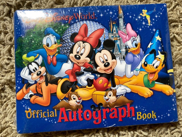 disney autograph book disney autograph book