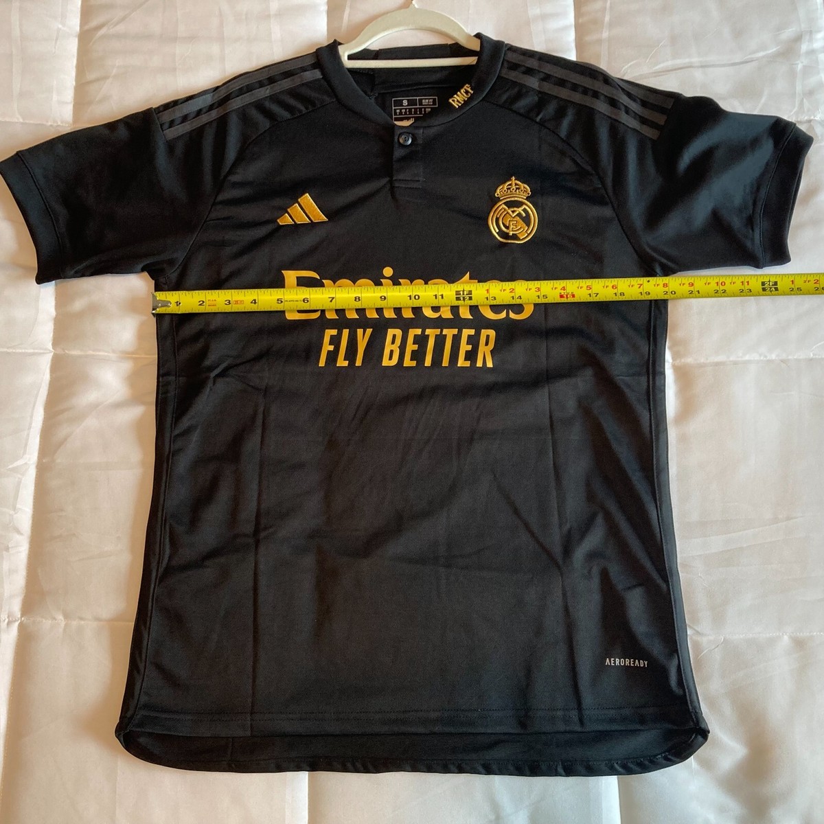 PARIS Fly Emirates ブラックシャツ XXL PARIS Fly Emirates ブラックシャツ XXL