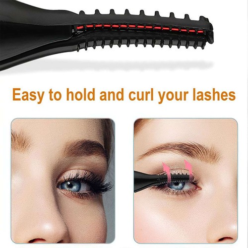 Heated Eyelash Curler for Women USB Rechargeable 3 Heat Modes Long Lasting - Picture 14 of 15