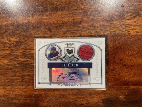 2008 Bowman Sterling Prince Fielder RC Auto Patch BS-PF NM-M