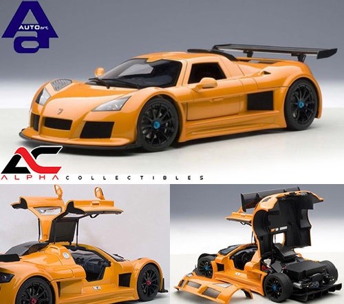 Autoart 72 1:18 Gumpert Apollo S (Metálico Naranja) supercoche Autoart 72 1:18 Gumpert Apollo S (Metálico Naranja) supercoche