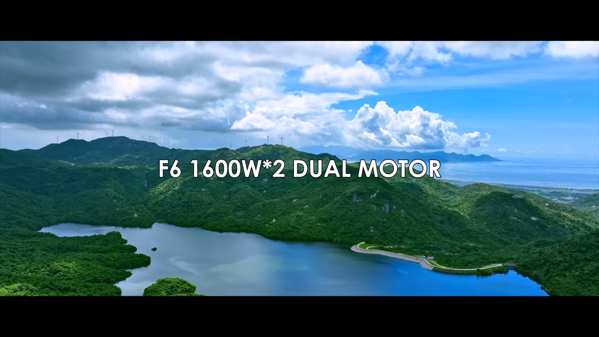 HEZZO F6 Foldable Adult Electric Scooter 3200W Dual Motor