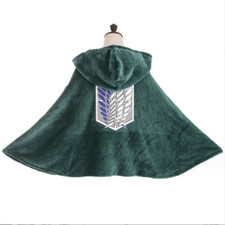 Attack On Titan Shingeki no Kyojin Scout Regiment Winter Warm Cloaks Cape Gift