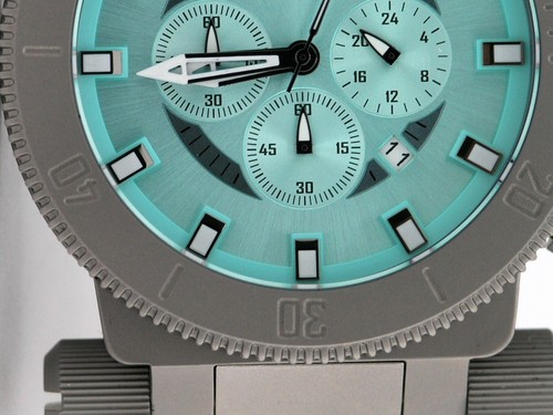 NEW INVICTA 48220 COALITION FORCES ALL TITANIUM CHRONOGRAPH TURQUOISE WATCH 51MM - Picture 4 of 24