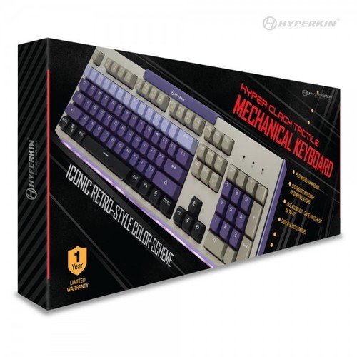 Hyperkin M07207 Hyper Clack Tactile Mechanical Keyboard for PC NEW - Picture 3 of 5