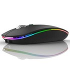 G12 Souris sans Fil Slim Ordinateur Portable Optique Wireless Mouse avec réce...