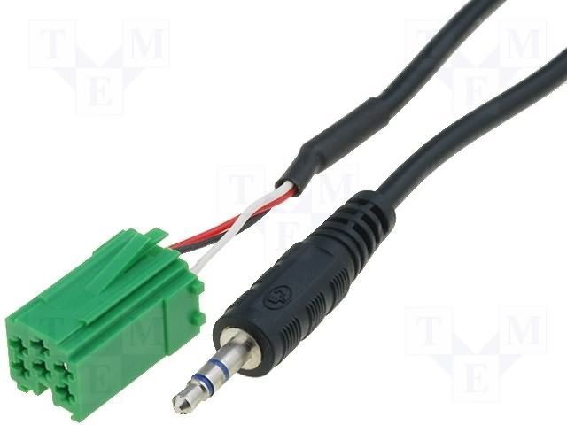 AUX IN INPUT ADAPTER CABLE FOR MP3 3.5MM JACK FOR RENAULT CLIO
