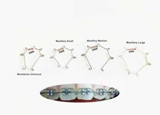 20Pack Dental ART Root Torque Springs Spring 5 Loops Curved Anterior Upper Lower