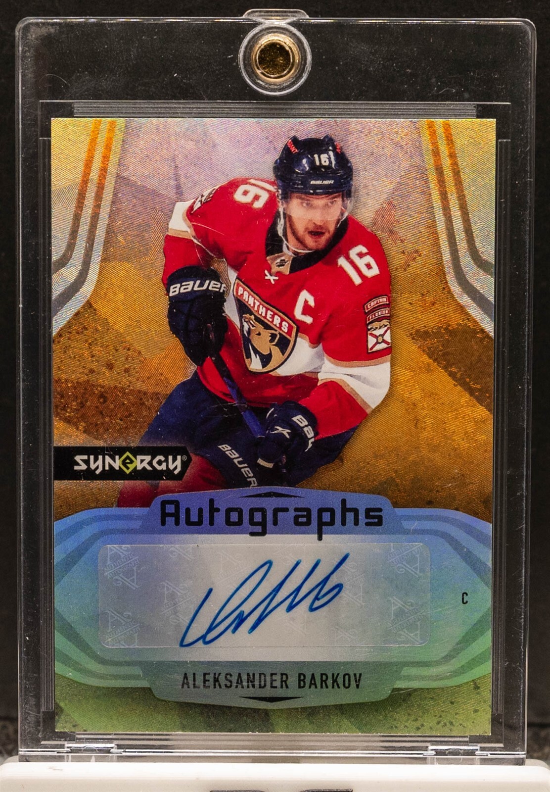 Aleksander Barkov 2021-22 Upper Deck Synergy Autographs Auto