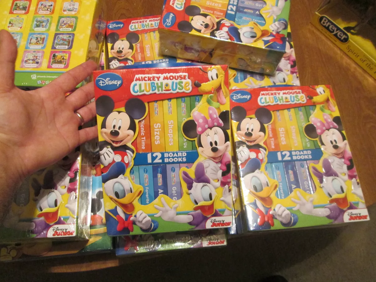 Disney Junior Mickey Mouse Clubhouse: 12 Board Books (Boxed Set)