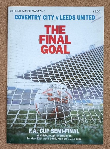 Programme Coventry City Football Highfield Road Programmes Various 1967 - 1997 - Picture 61 of 107