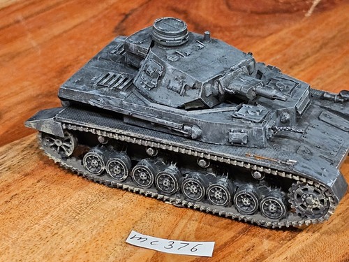 Warlord Games Bolt Action 28 mm Ejército Alemán Panzer IV Tanque Bien Pintado MC376 - Imagen 12 de 23