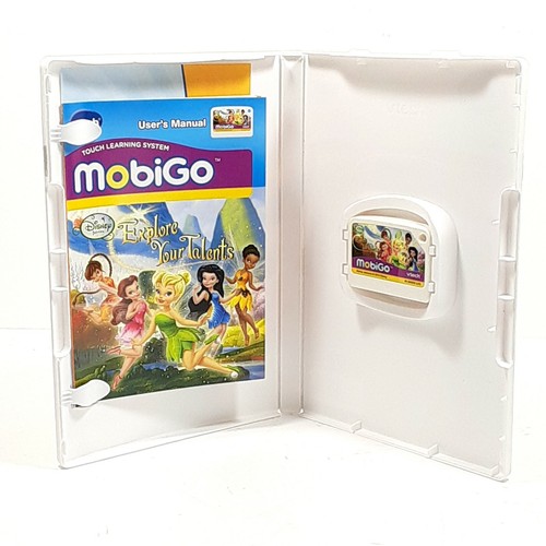 Vtech Mobigo Game Disney Fairies Tinker Bell Explore Your Talents Ages 4-6 FUN ! - Picture 2 of 4