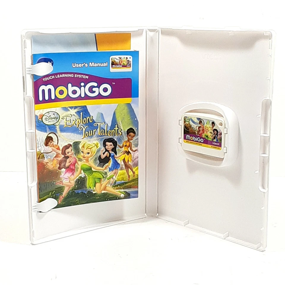 Vtech Mobigo Game Disney Fairies Tinker Bell Explore Your Talents Ages 4-6 FUN ! - Image 2 of 4