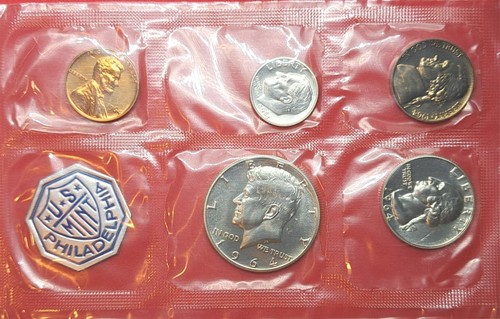 1964 U.S. Proof Set – OMP – 90% Silver Kennedy Half – FREE SHIPPING - Picture 2 of 4