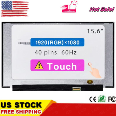 for Lenovo Thinkpad P15V (1ST GEN) Model 20TR 15.6'' FHD LCD Touch Screen Display