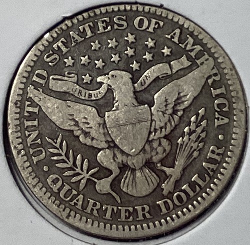 1907 Barber Quarter - Picture 2 of 2