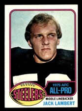1976 Topps Football #220 Jack Lambert EX *d7