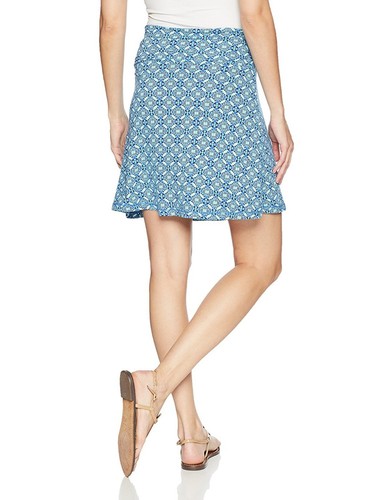 FALDA ESTAMPADA SIERRA X7511WP BLANCA PARA MUJER TANGIER OLOR FREE TRAVEL ESTILO DE VIDA  - Imagen 2 de 7