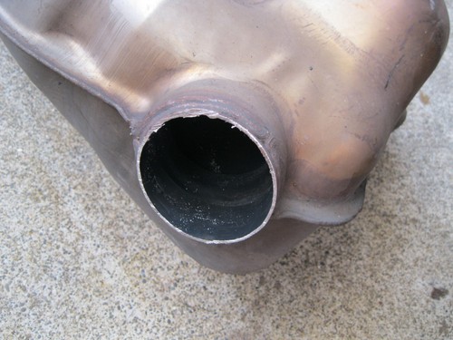 03-09 Mercedes W211 E55 E63 AMG Exhaust Muffler Quad Tips Left & Right Pair OEM - Picture 9 of 13