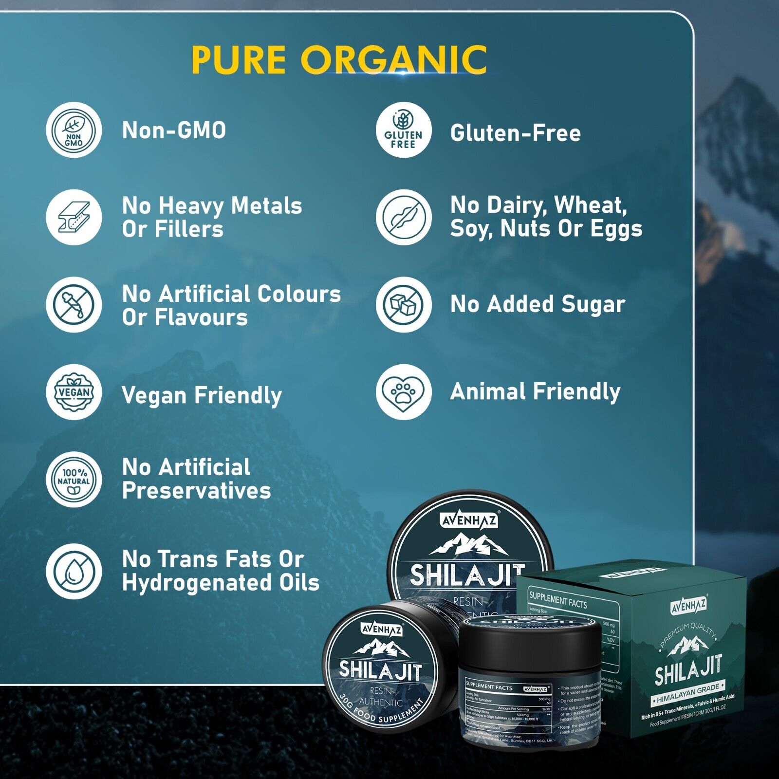 Himalayan Shilajit Resin, 30g, 100% Pure, Lab Tested, Safest & Highest Potency - Picture 5 of 10