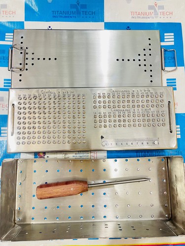 Cortical 3.5mm & Cancellous 4mm Screws with box (232 pcs) Stainless Steel 316L - Picture 12 of 12