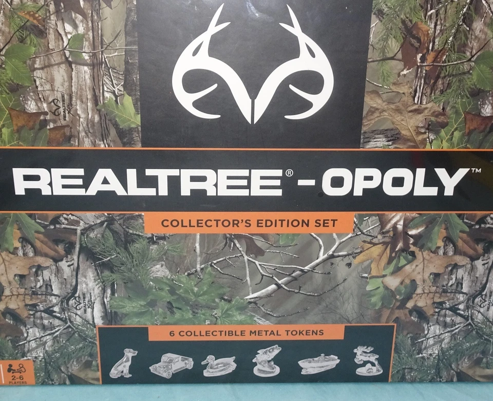 NUEVO = Precintado == Realtree-Opoly Caza Monopoly Juego de Mesa Edición Coleccionista Foto 4 de 4
