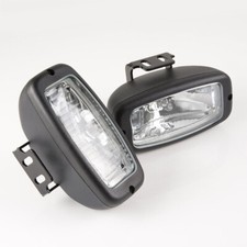 5" square driving lights Sirius NS-11D halogen H3 12V 55W PAIR for Van Mini Bus