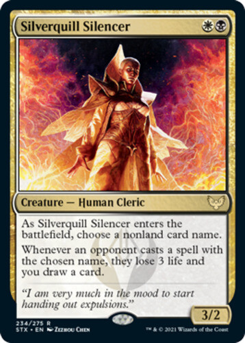 [4x] Silverquill Silencer Near Mint, Englisch Strixhaven: School of Mages MTG Mag - Bild 1 von 1