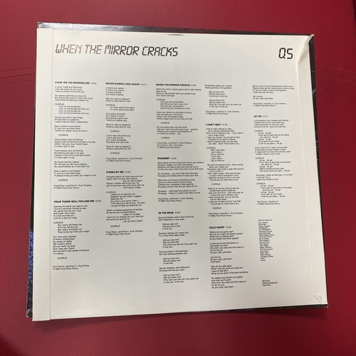 Q5 When The Mirror Cracks Vinyl LP Record Album MFN 64 - Picture 3 of 5