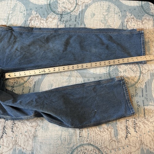 VTG! REDKAP 90s Y2K Men's Carpenter Jeans RD60MW Blue Relaxed Fit 36x32 - Picture 14 of 24