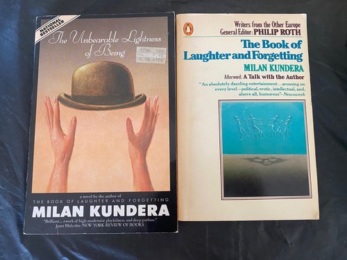 Unbearable Lightness/ Laughter And Milan Kundera (1984 & 1985, Trade Paperback) - Picture 1 of 4