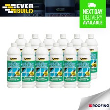 12x PVCu Solvent Cleaner 1L Removes Dirt Mark Frames Trim And Cladding EVERBUILD