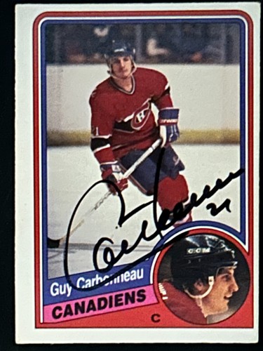 AUTOGRAPHED 1984-85 O-PEE-CHEE HOCKEY CARDS YOU SELECT (#1-341, SOME NOT SIGNED) - Picture 378 of 503