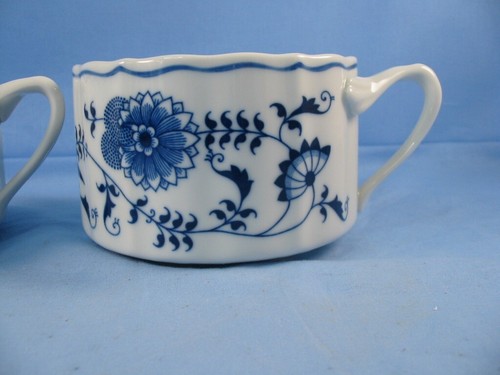 Blue Danube Suppentasse (2er Set) Made In Japan, Vintage - Bild 3 von 15
