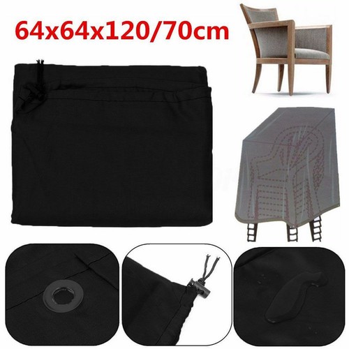 2x Patio Chair Cover Lounge Seat Waterproof Outdoor Garden Lawn Furniture Cover - Picture 8 of 12