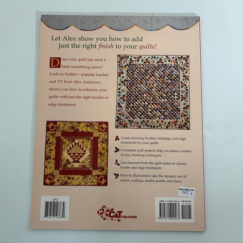 Lot of 5 Quilting How-To Books by Alex Anderson Simply Quilts HGTV Some Signed - Picture 20 of 22